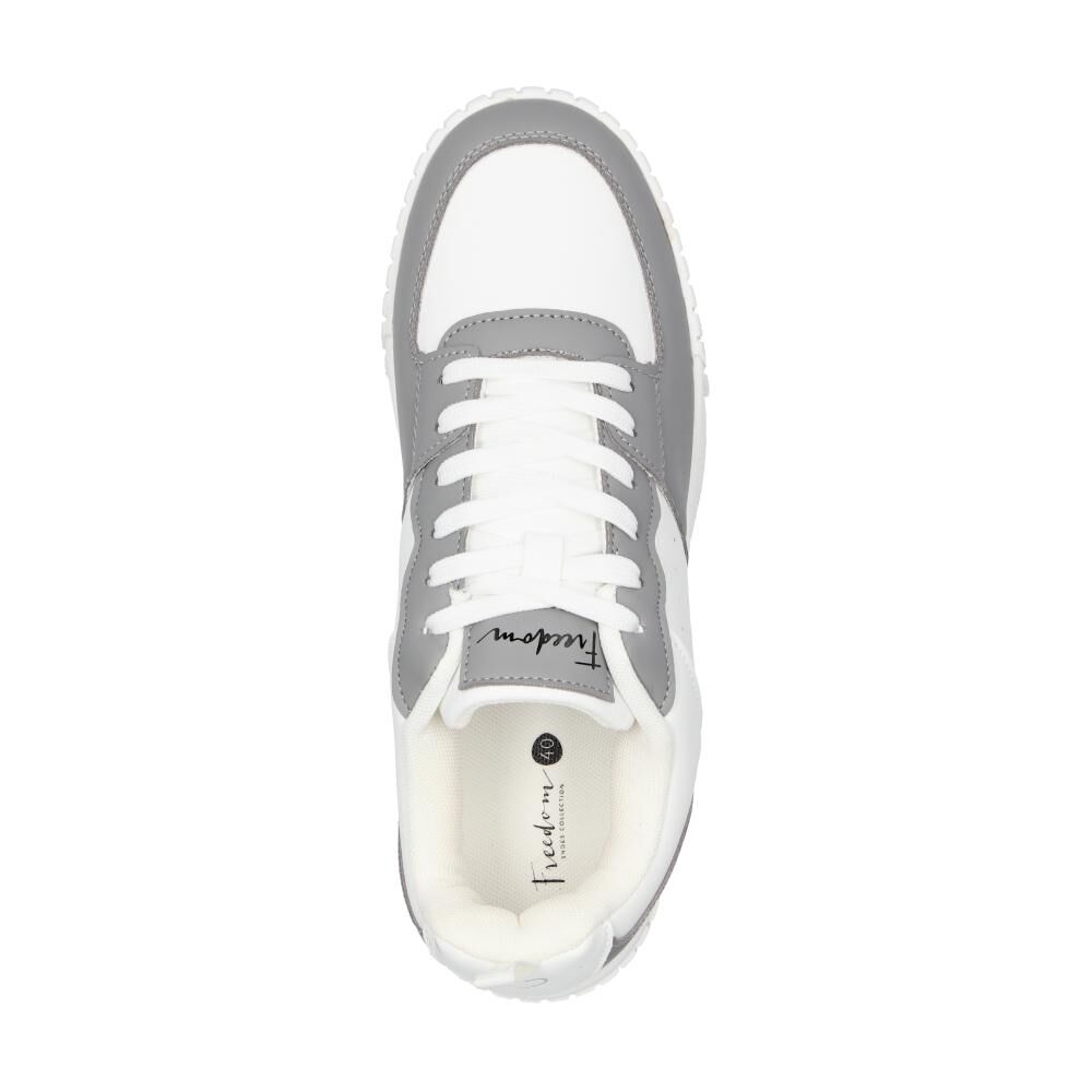 Zapatilla Urbana Mujer Freedom Grey image number 4.0