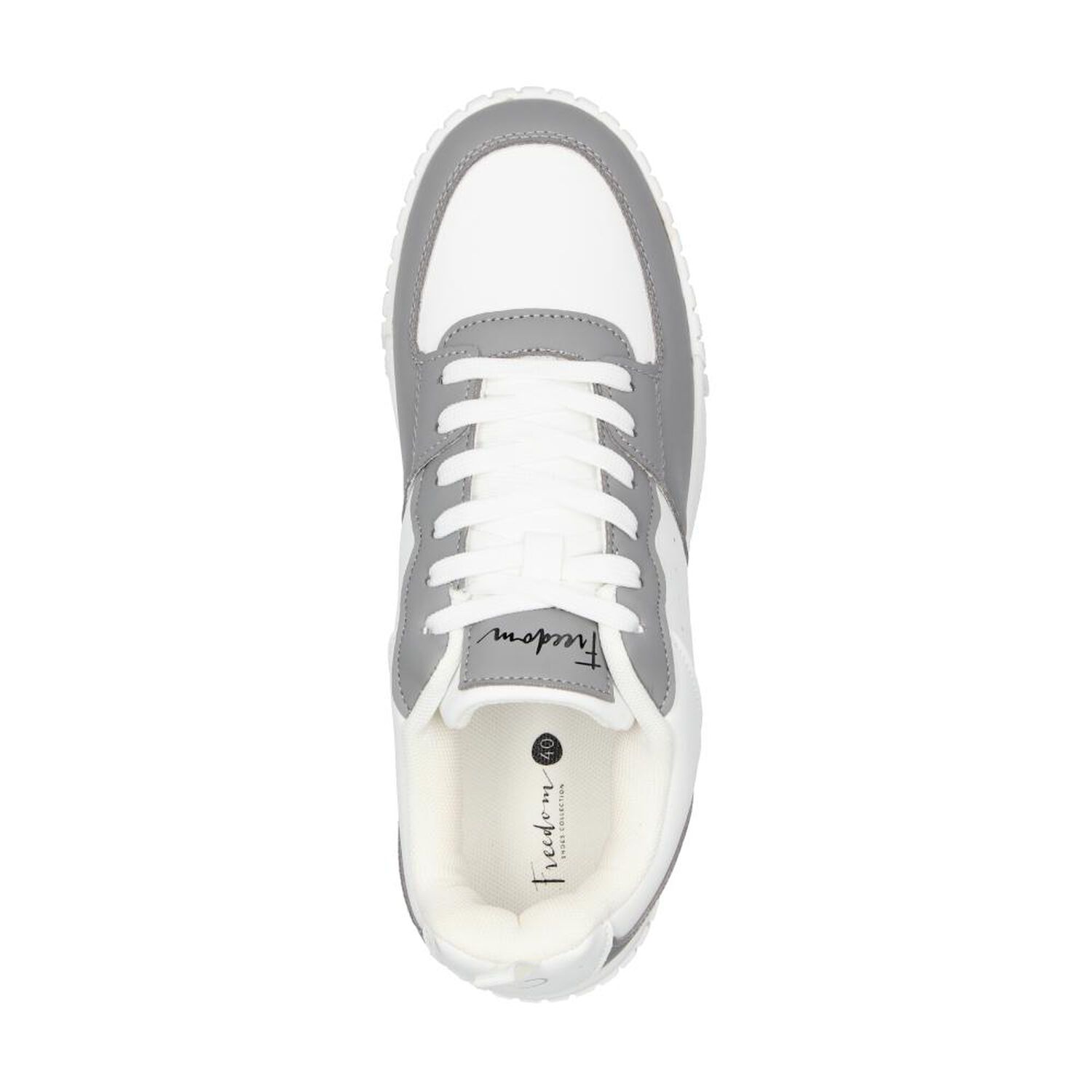 Zapatilla Urbana Mujer Freedom Grey image number 4.0