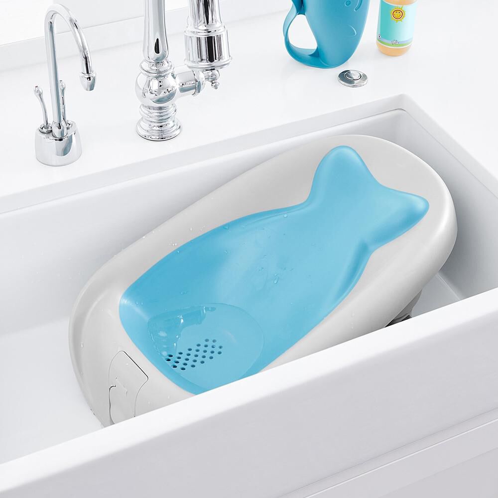 Ba&ntilde;era Skip Hop Hamaca Recline & Rinse Bather-blue image number 6.0