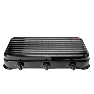Cocinilla Encimera A Gas 3 Platos + Kit De Instalaci&oacute;n