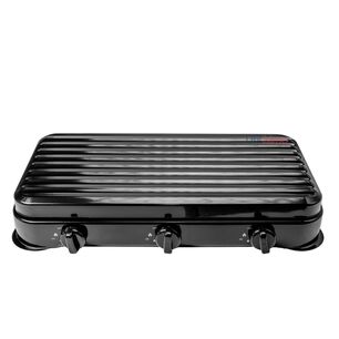 Cocinilla Encimera A Gas 3 Platos + Kit De Instalaci&oacute;n
