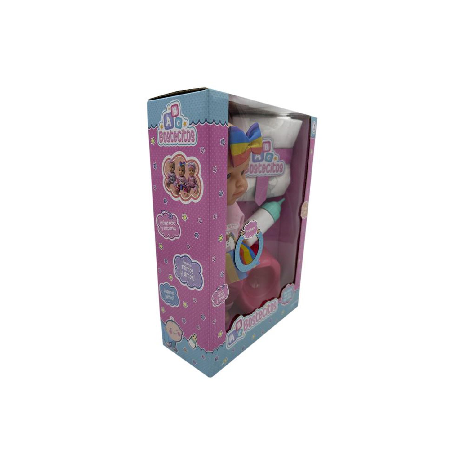 Mu&ntilde;eca Babydoll Bostecitos Pip&iacute;, 3 Accesorios Con Try Me Surtido image number 4.0