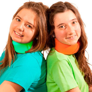 Collar Cervical Semirigido Rojo 12-14-blunding