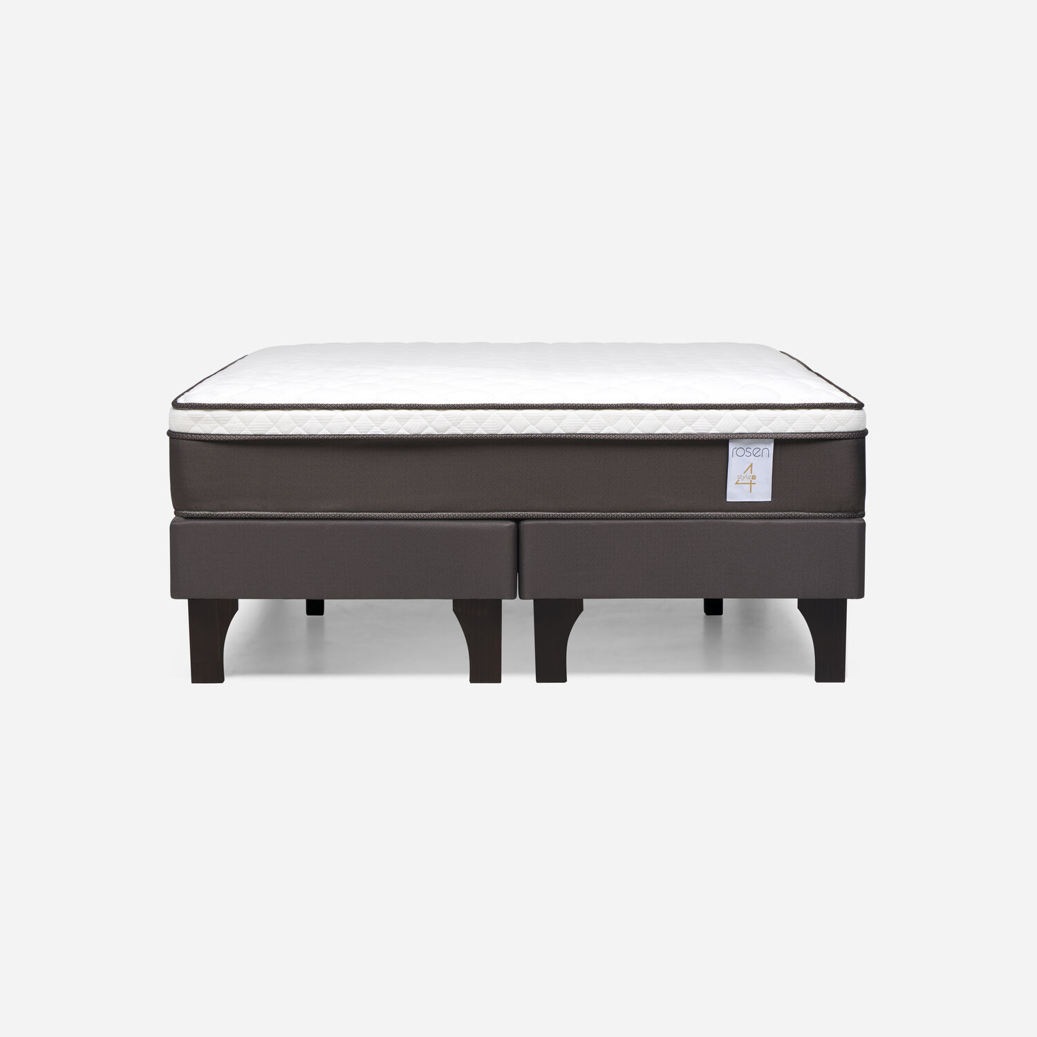Cama Europea Rosen New Style 4 Plus / 2 Plazas / Base Dividida image number 0.0