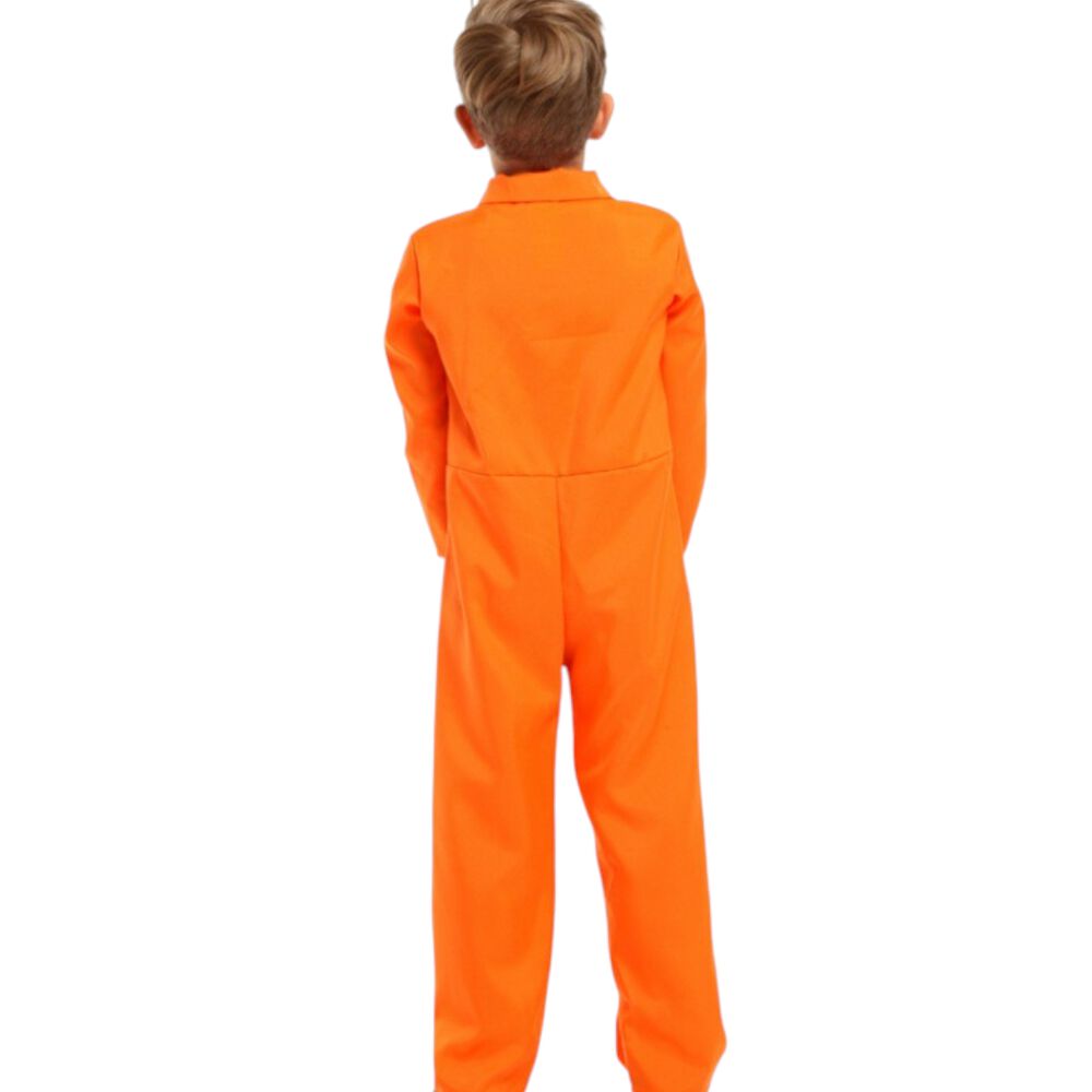 Disfraz Cosplay Convicto Prisionero Infantil Halloween image number 4.0