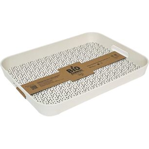 Bandeja Biobamboo Puntos 41x31 Cm Decogreen