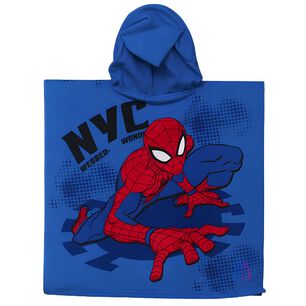 Toalla Playa Piscina Spiderman Capucha Microfibra 60x60 - Ps