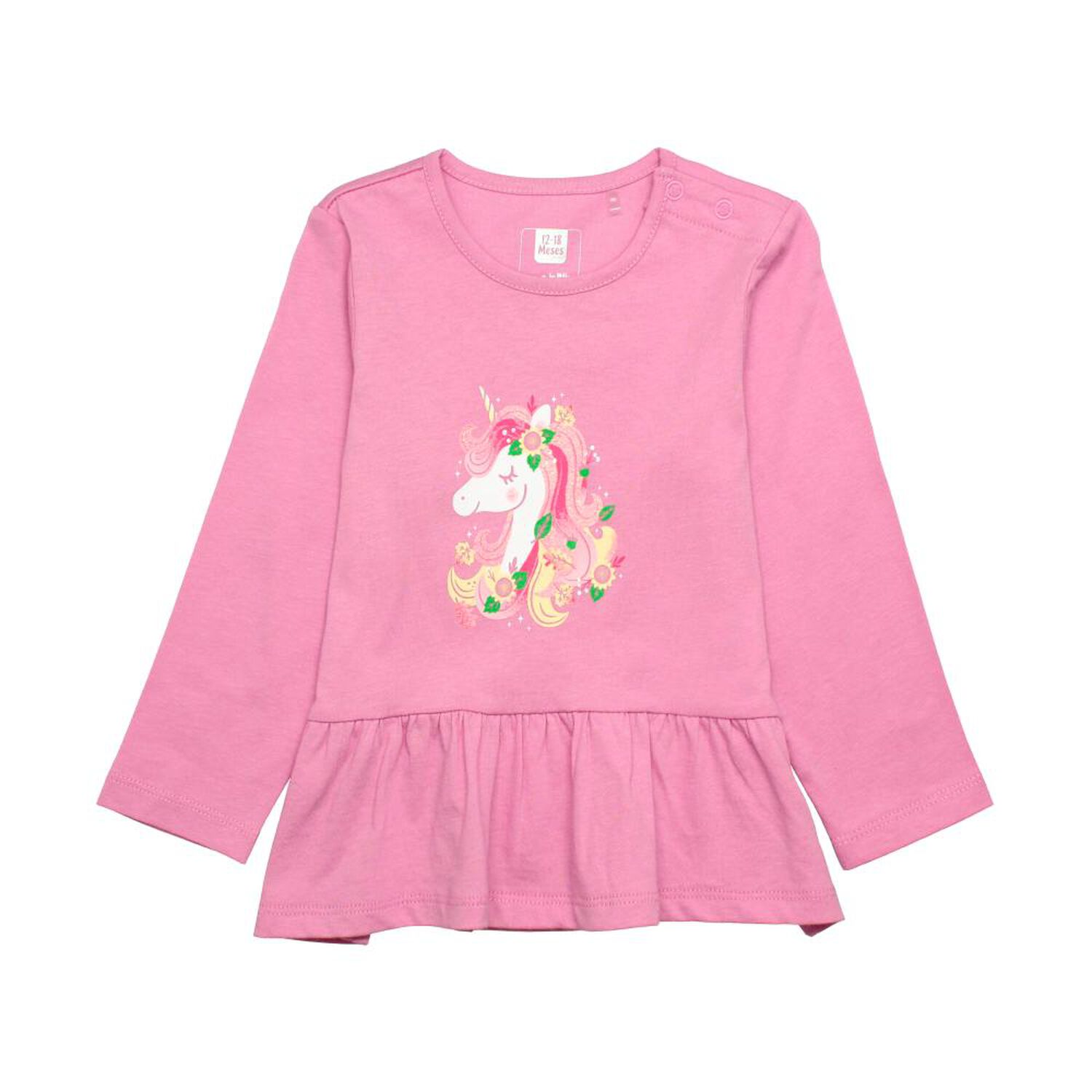 Polera Manga Larga Bebe Ni&ntilde;a Baby image number 0.0