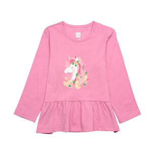 Polera Manga Larga Bebe Ni&ntilde;a Baby