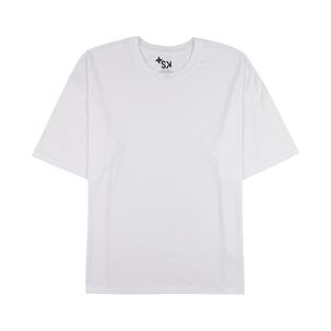 Polera Oversize Manga Corta Cuello Redondo Hombre Skuad