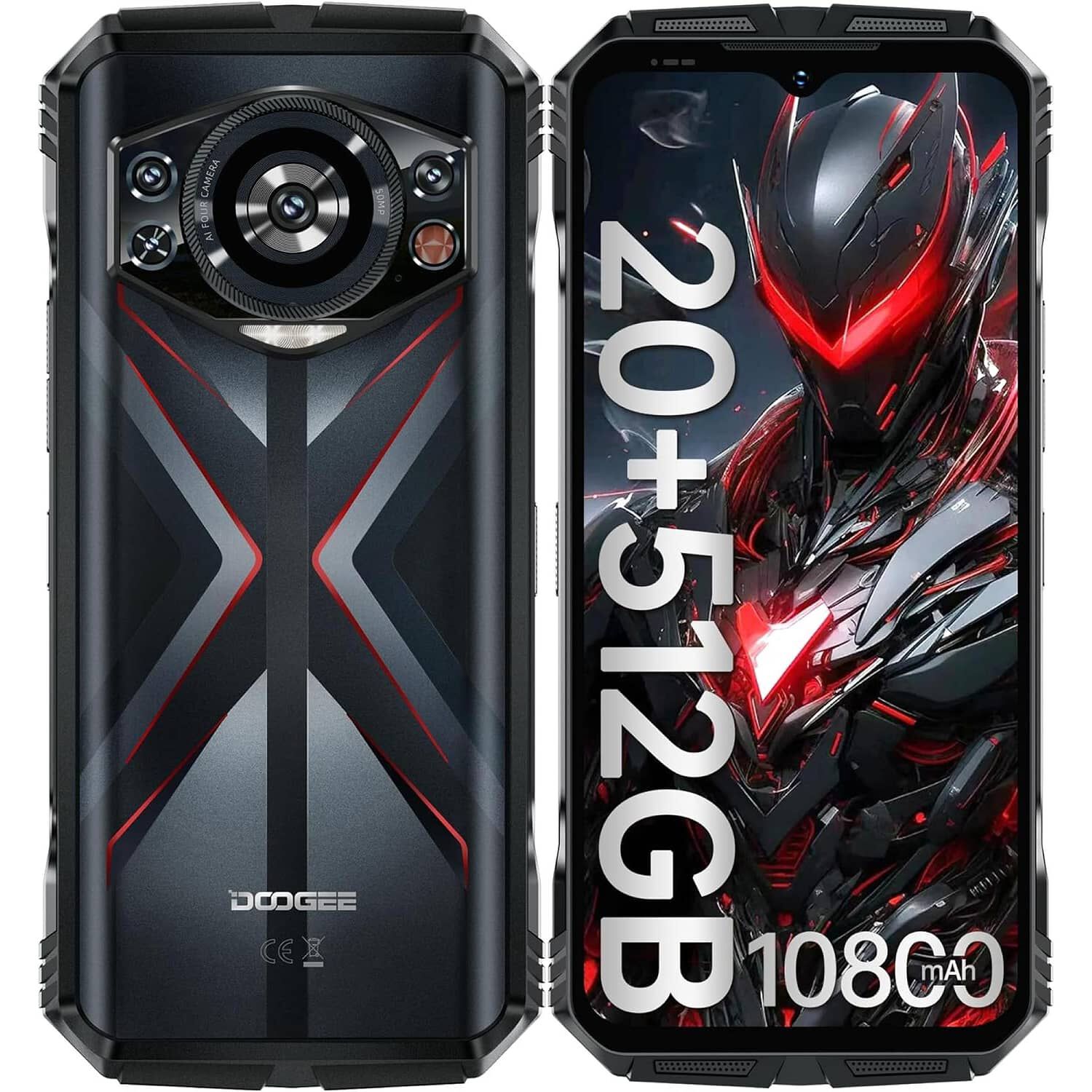 Doogee S118 - Celular Rugged Resistente Android 14, 8+512gb image number 0.0