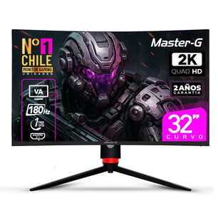 Monitor Gamer 32" Curvo Qhd 1440 Va 180hz 1ms Mgmg3240cq