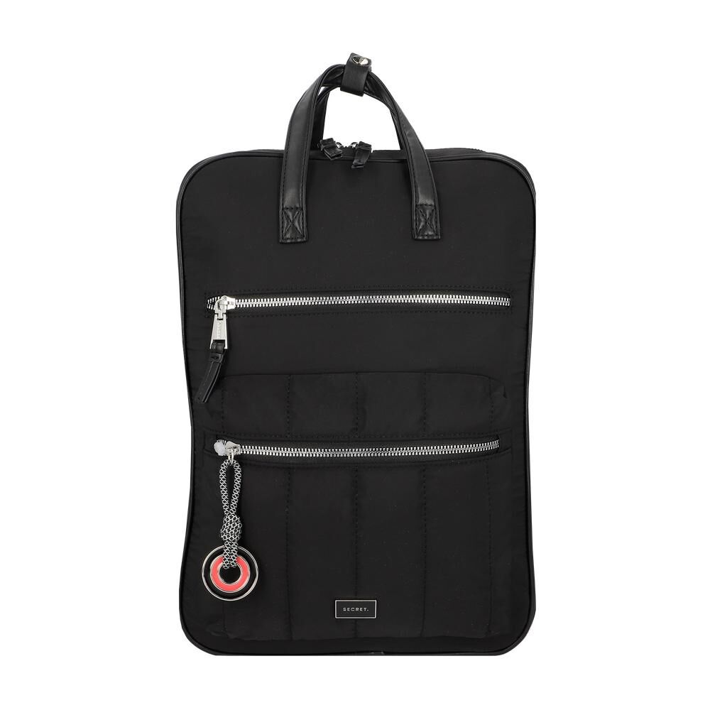 Mochila Notebook Secret Pipa Sc6 Negro 15" image number 0.0
