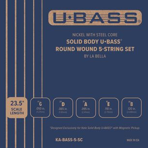 Cuerdas Para Ubass Solid Body 5-string Set Ka-bass-5-sc Kala