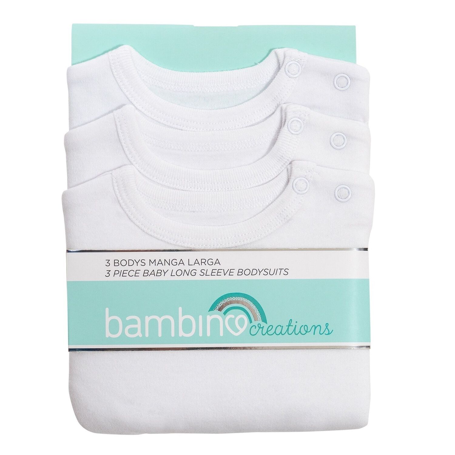 3 Pack Body Blanco Unisex image number 0.0