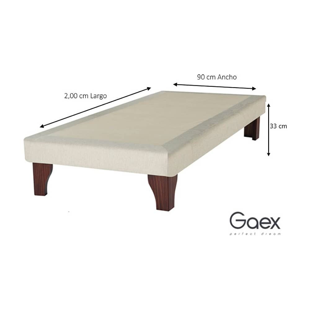 Base 1 Plaza 2,00 Con Respaldo Berna Bajo image number 1.0