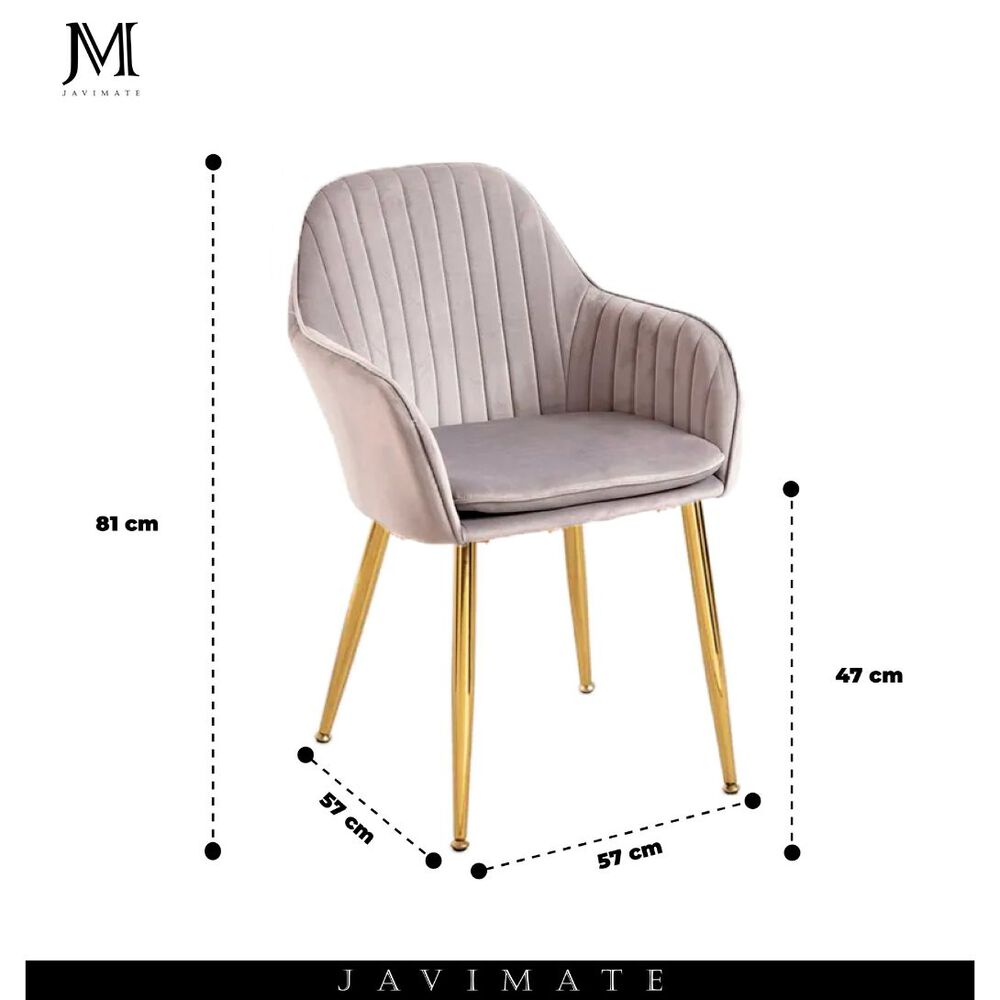 Sitial De Comedor Diamante Gris image number 3.0