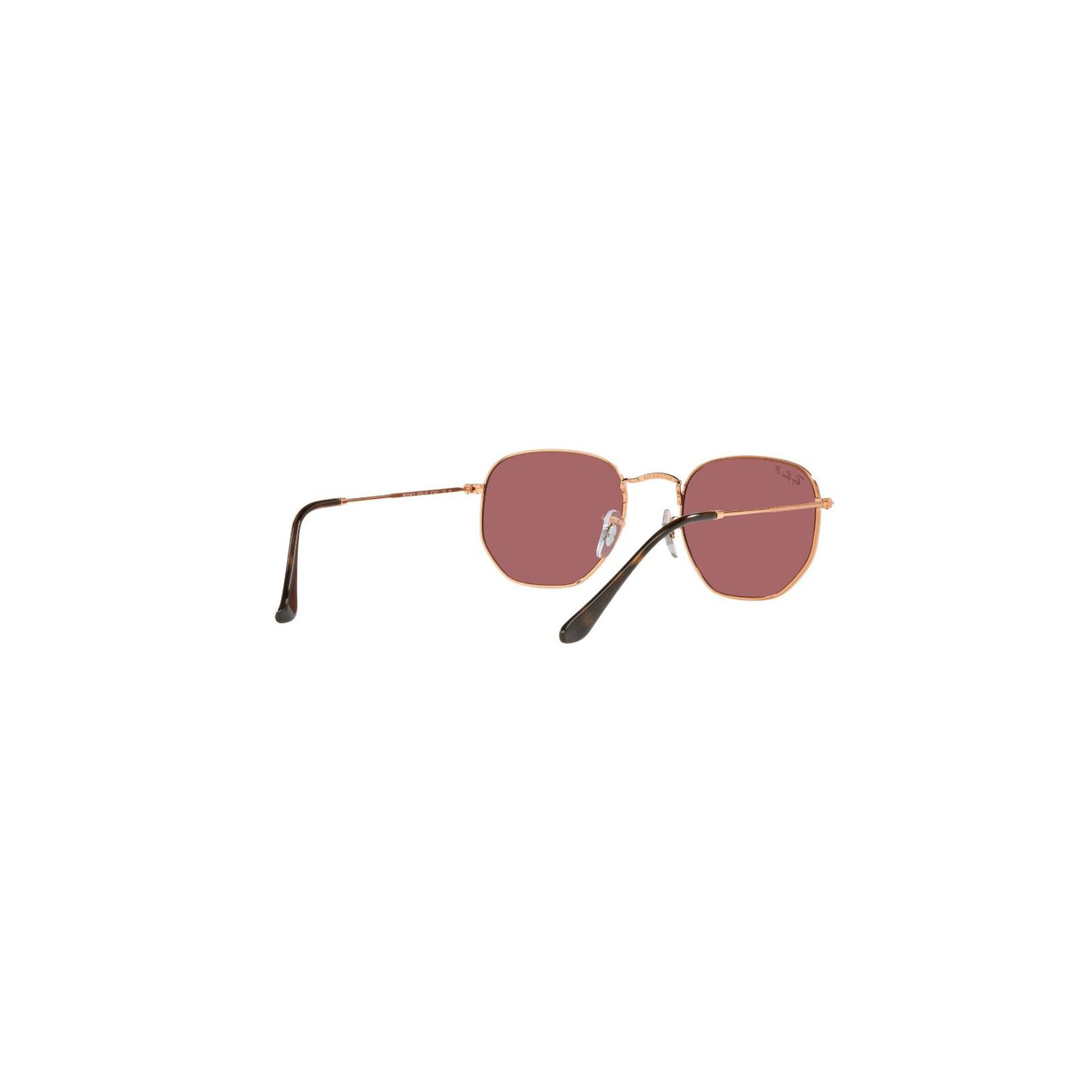 Lentes De Sol Hexagonal Rose Gold Polarizados Ray-ban image number 7.0