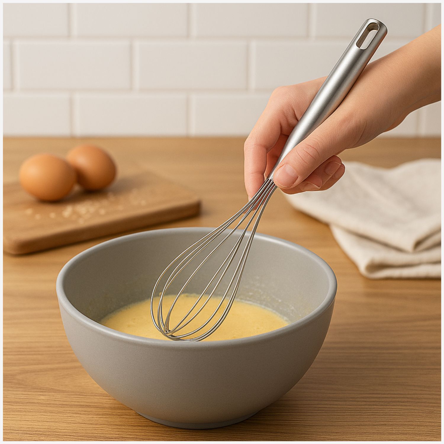 Batidor Manual Wens De Cocina 31cm Acero Inoxidable image number 2.0