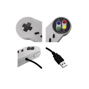 Joystick Control Super Nintendo Conexión Usb - Ps