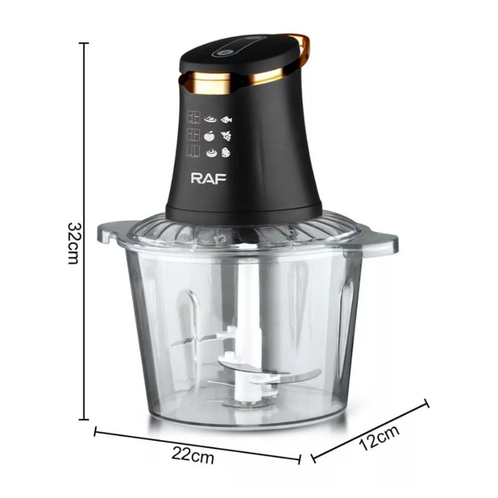 Picadora Procesadora De Alimentos Electrico Vidrio 3l R7041 image number 2.0