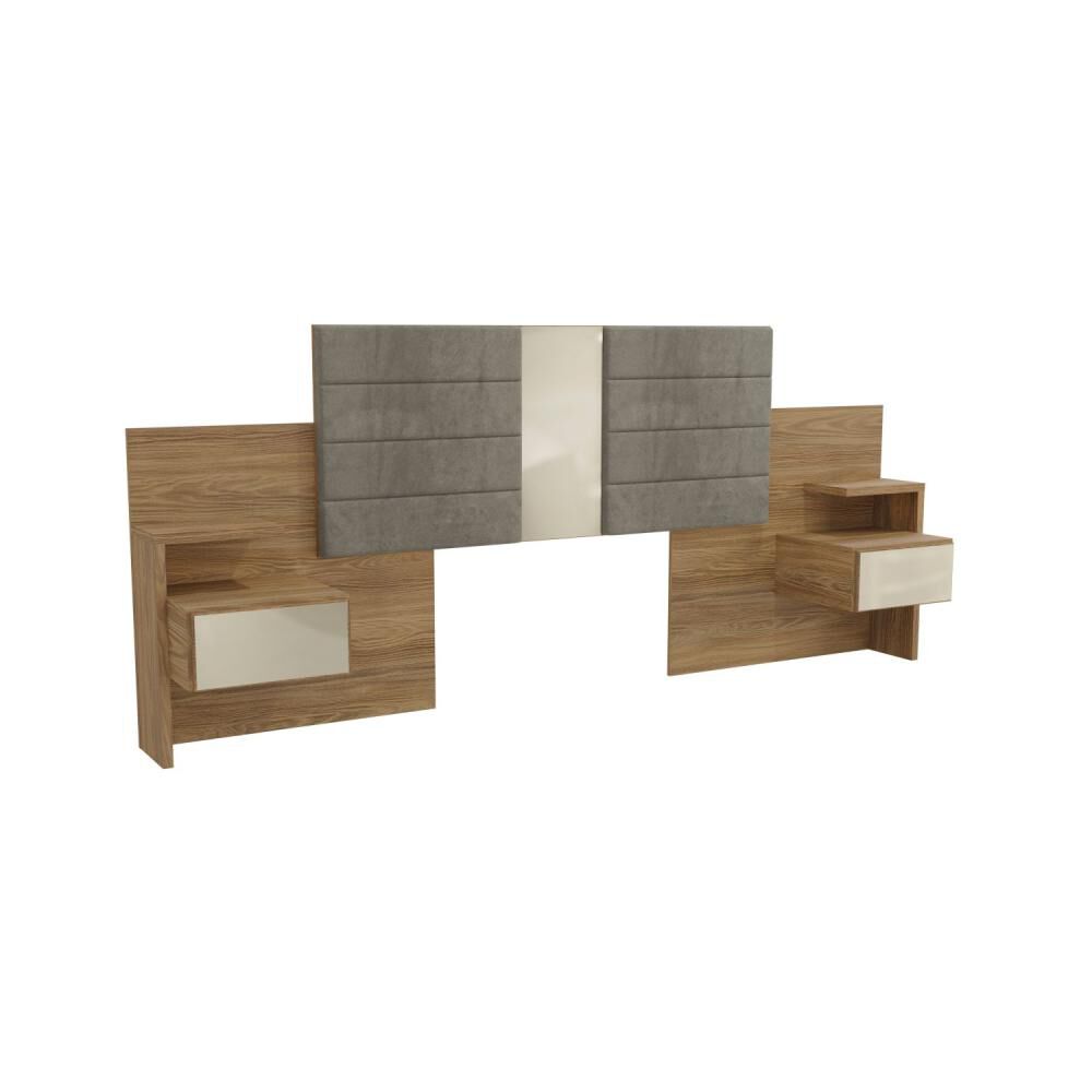 Respaldo Con Veladores Roca Planalto / 2 Plazas image number 0.0