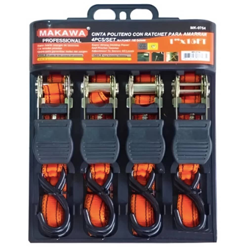 Eslinga Linga De Amarre De 4pcs L&iacute;nea Profesional image number 0.0