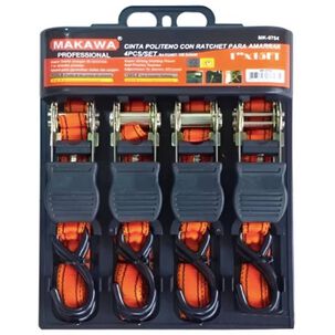 Eslinga Linga De Amarre De 4pcs L&iacute;nea Profesional