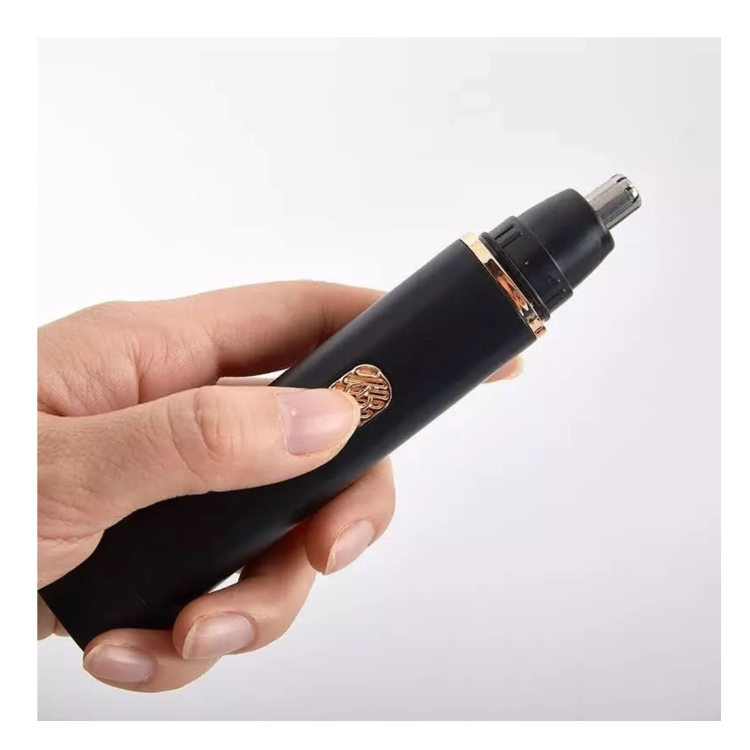 M&aacute;quina Depiladora Nasal 14cm Dise&ntilde;o Ergon&oacute;mico Negro image number 2.0
