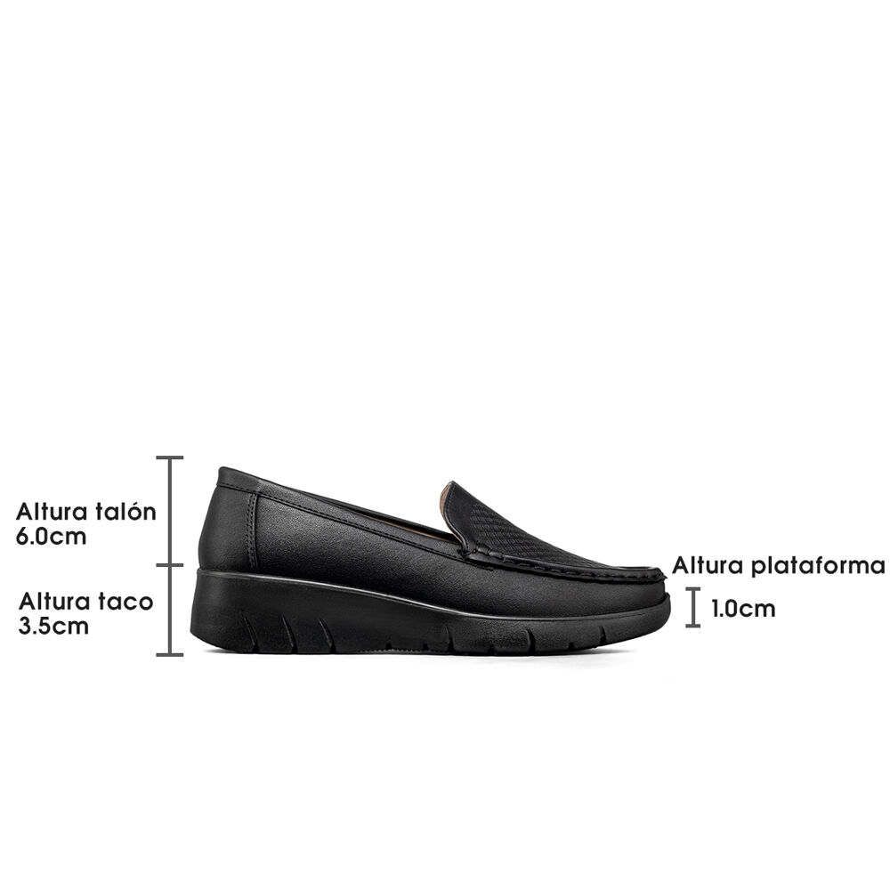 Mocasin Casual Mujer Clasico Comodo Eco Cuero Weide Jml12 image number 6.0