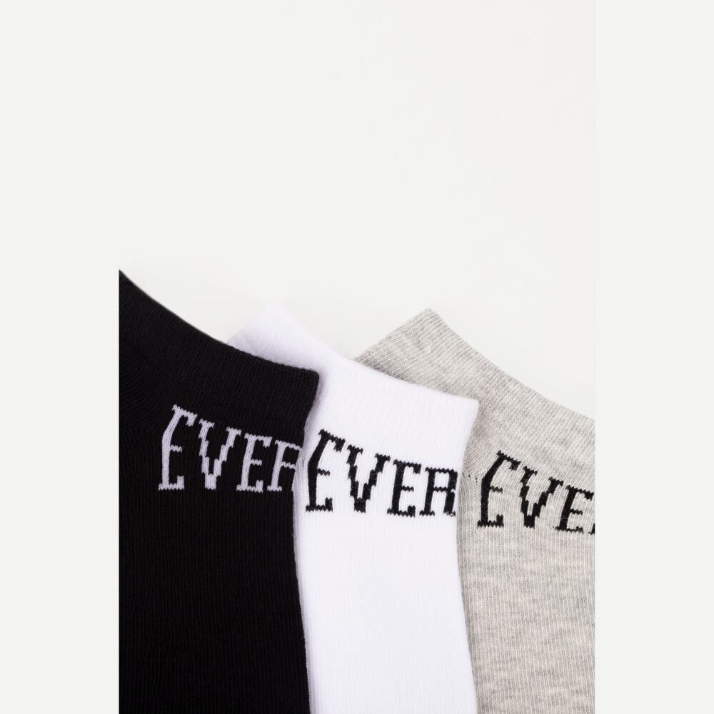 Calcetines Mujer Continually Everlast / 3 Pares image number 1.0