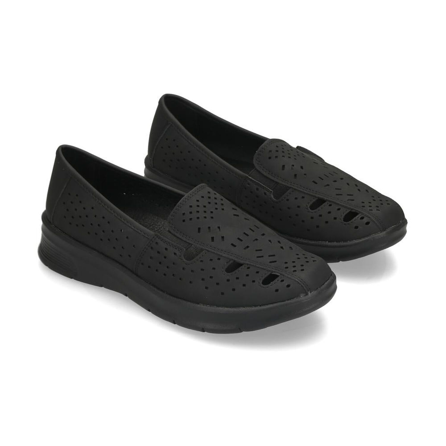 Mocas&iacute;n Mujer Lesage Black image number 1.0