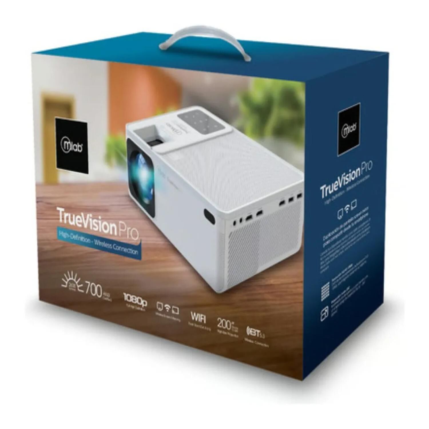 Video Proyector Hd 11200 Lumenes Wifi True Vision Pro 9398 Mlab image number 3.0