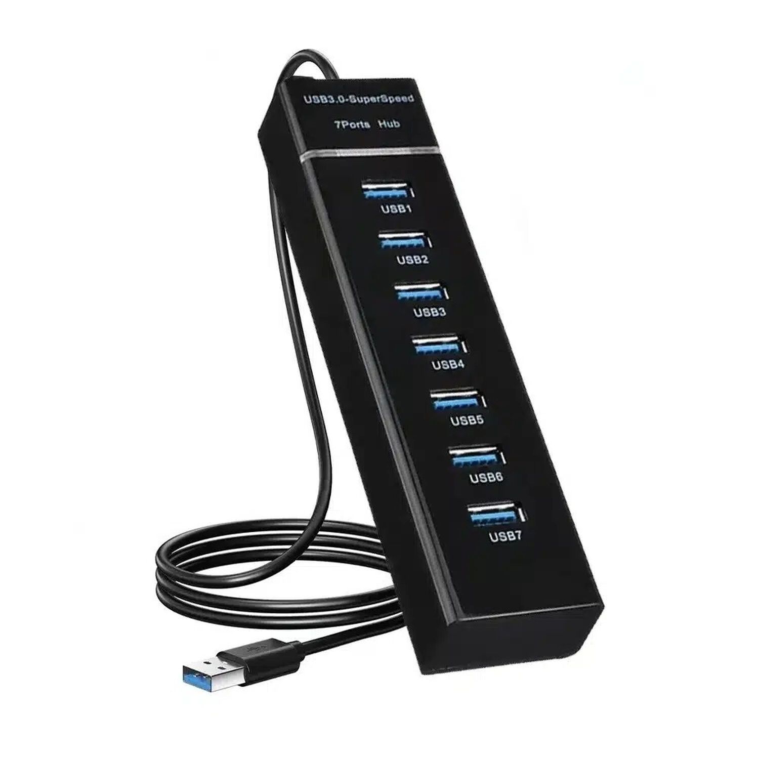 Hub Usb 3.0 De 7 Puertos Y Cable Largo De 120cm image number 0.0