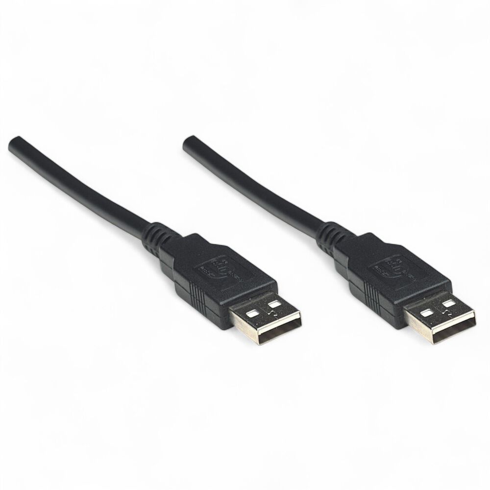 Cable De Datos Usb A Usb Macho - Macho 1.8 M Manhattan 306089 image number 3.0