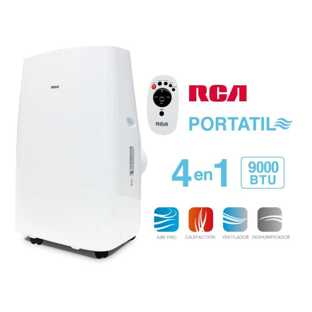 Aire Acondicionado Portátil RC ACP-FC9K AC / 9000 BTU image number 0.0