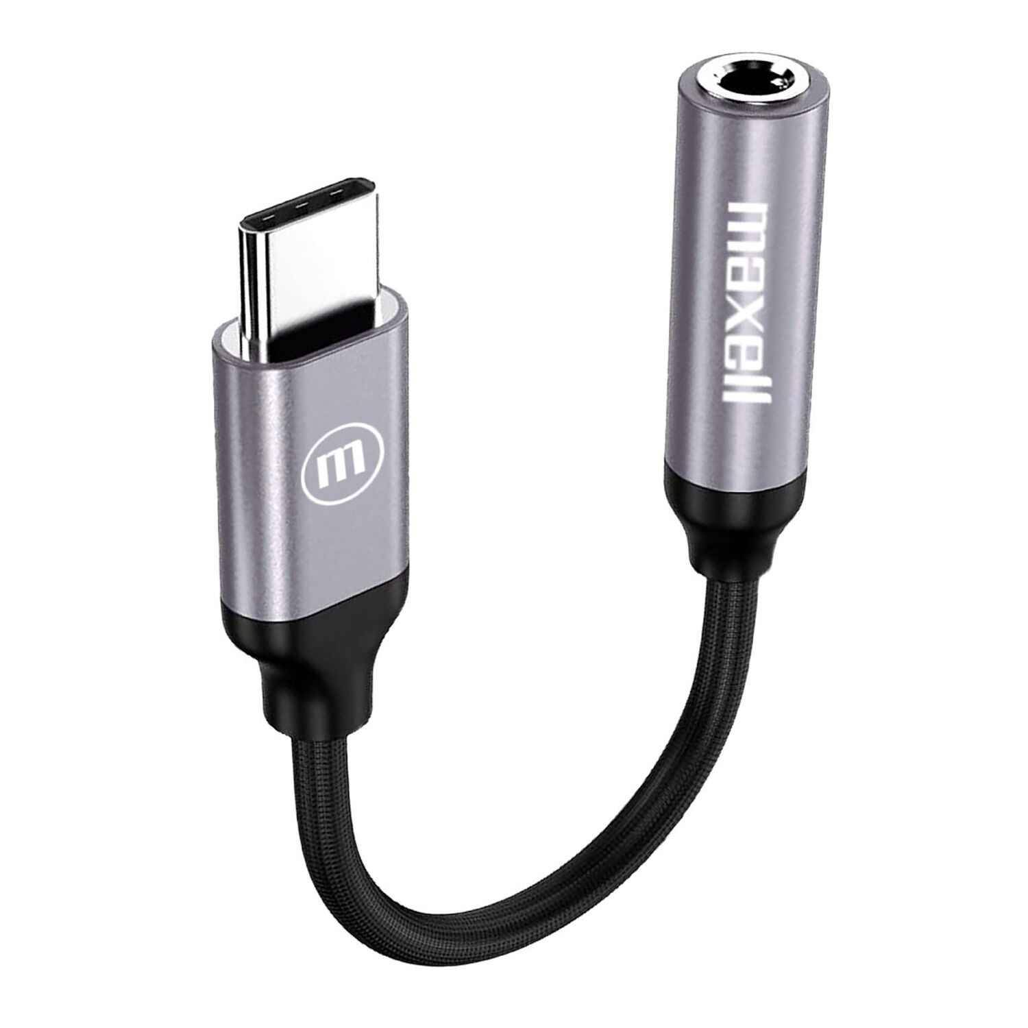 Adaptador Maxell Usb-c A 3.5mm Cable Trenzado image number 1.0