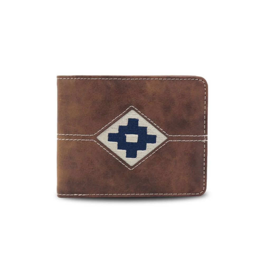 Billetera Hombre Odin Con Bordado Café Lincoln's image number 0.0