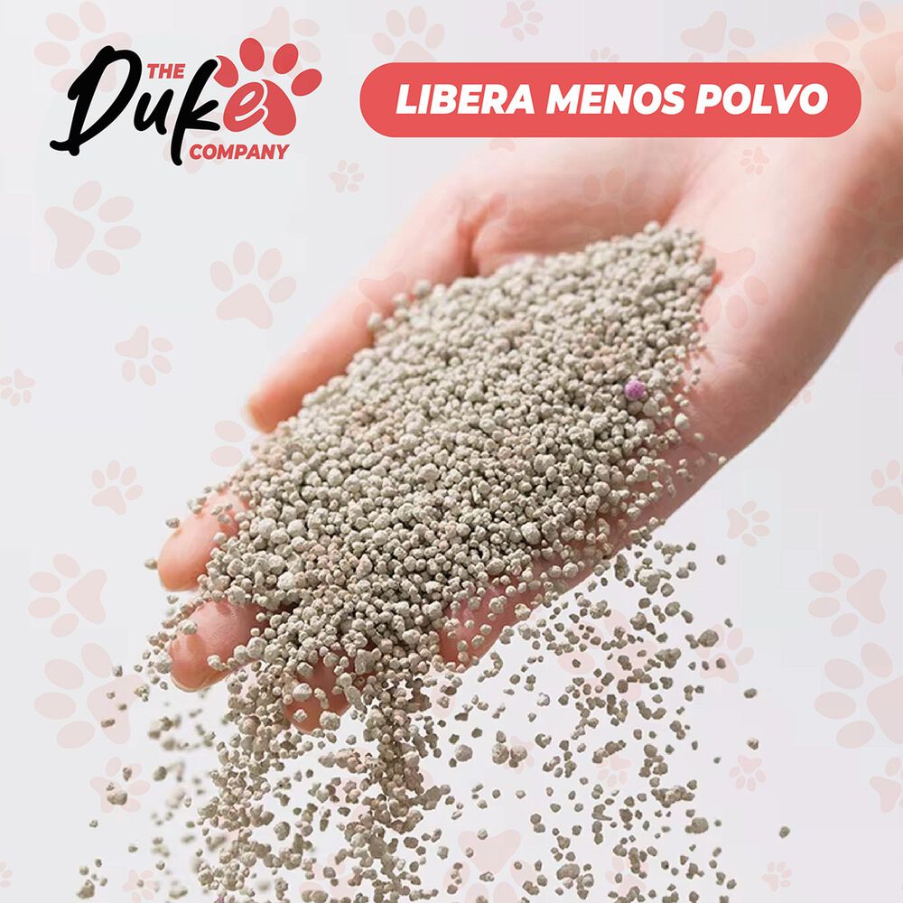 Arena Para Gato 20 Kilos Duke Bentonita Aglutinante Lavanda image number 2.0