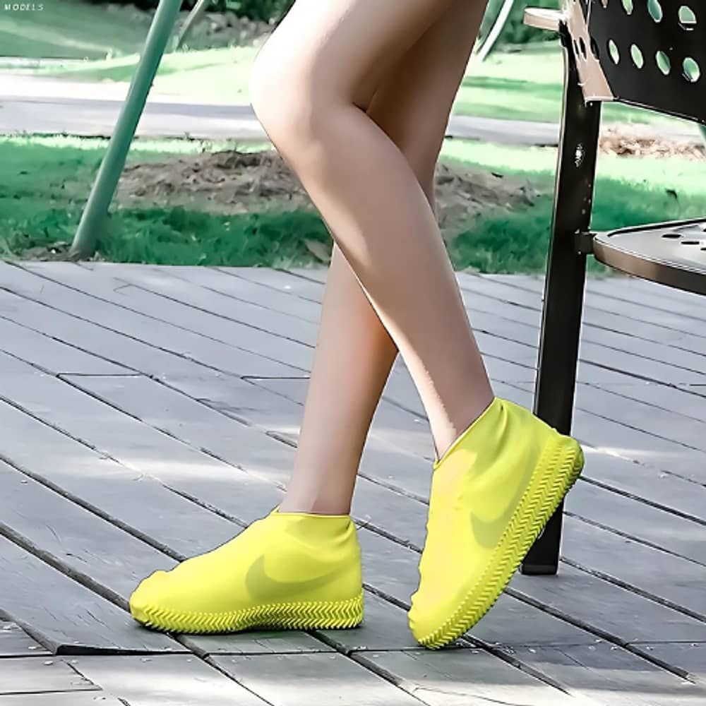 Pack 5 Pares Cubrezapatos Impermeable Latex Protector Botas image number 3.0