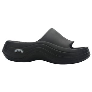 Sandalia Mujer Casual Negro Funway Beach-35
