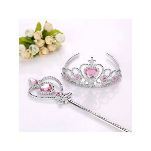 Set Accesorios Corona Y Varita De Princesa
