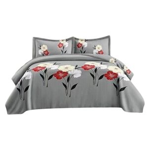 Cobertor Quilt De Verano Cubrecama 2 Plazas Colcha 230x250cm Gs