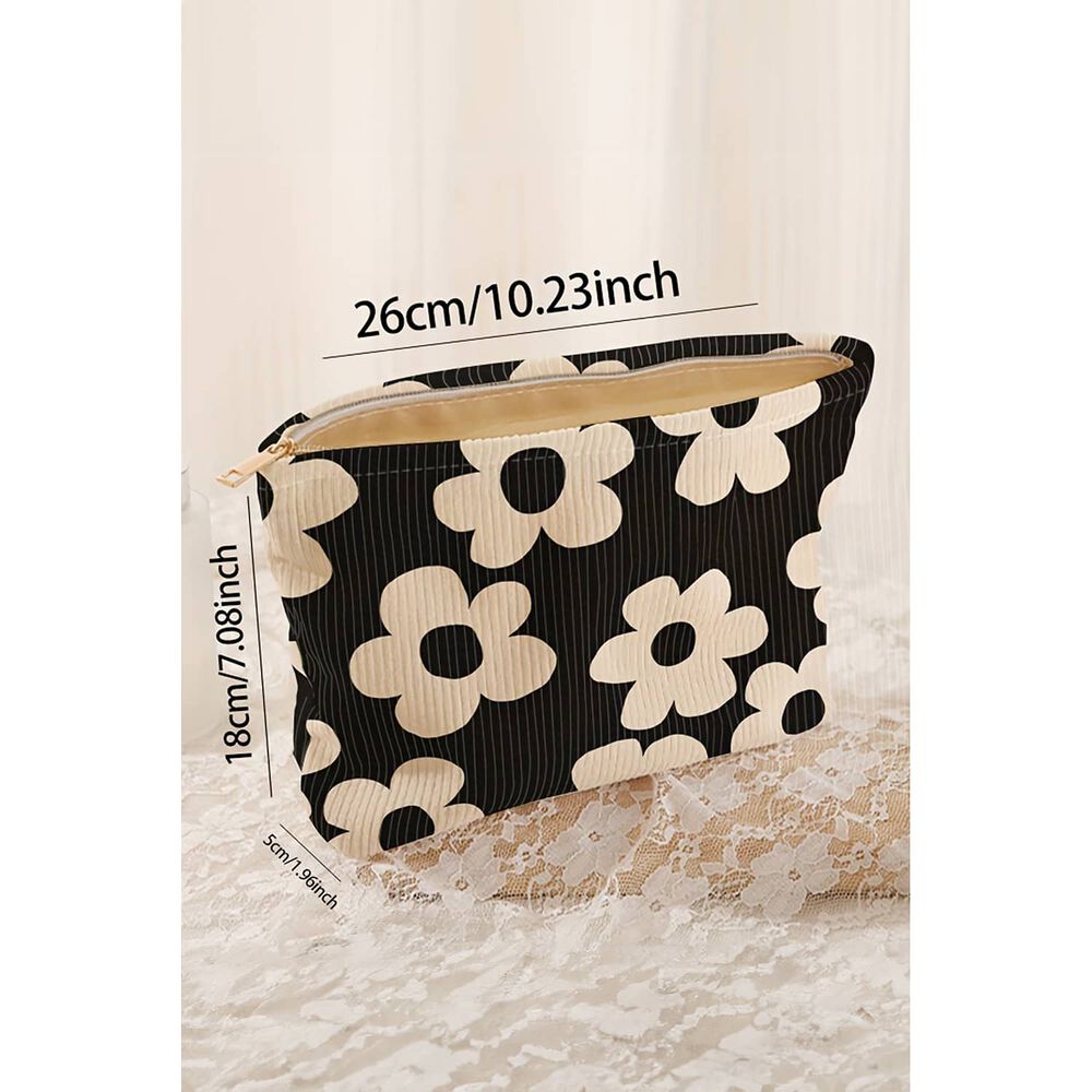 Cosmetiquero Maquillaje Textura Canal&eacute; Flores Gloriahoon Bn image number 4.0