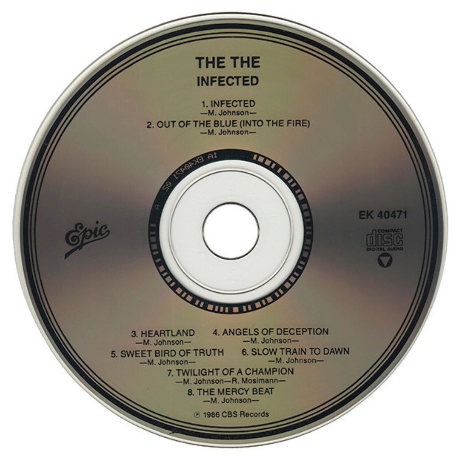 The The - Infected | Cd image number 2.0