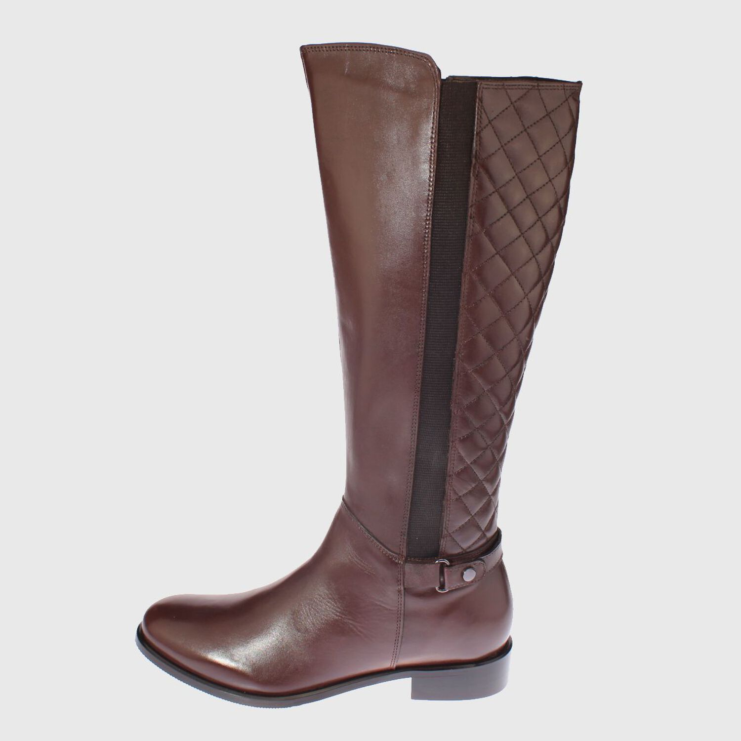 Bota Cuero Marr&oacute;n V&iacute;a Franca Art. 511982312marron image number 3.0