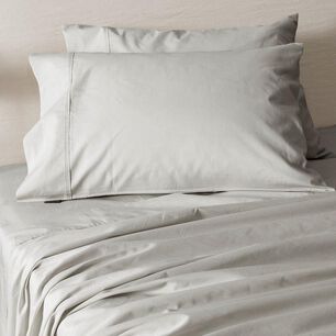 Sabana 180 Hilos Lisa Sohome King Gris Claro