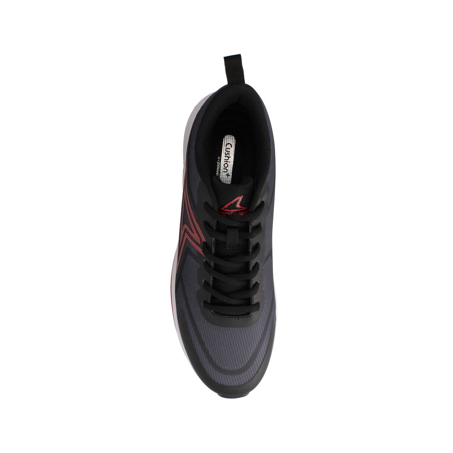 Zapatilla Hombre Power Harrow Plus Excite Running Negro image number 2.0
