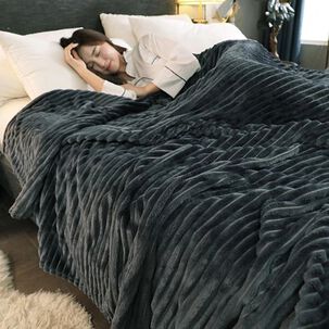 Manta Gruesa Frazada Polar Suave Ropa Cama 150 X 200 Sherpa