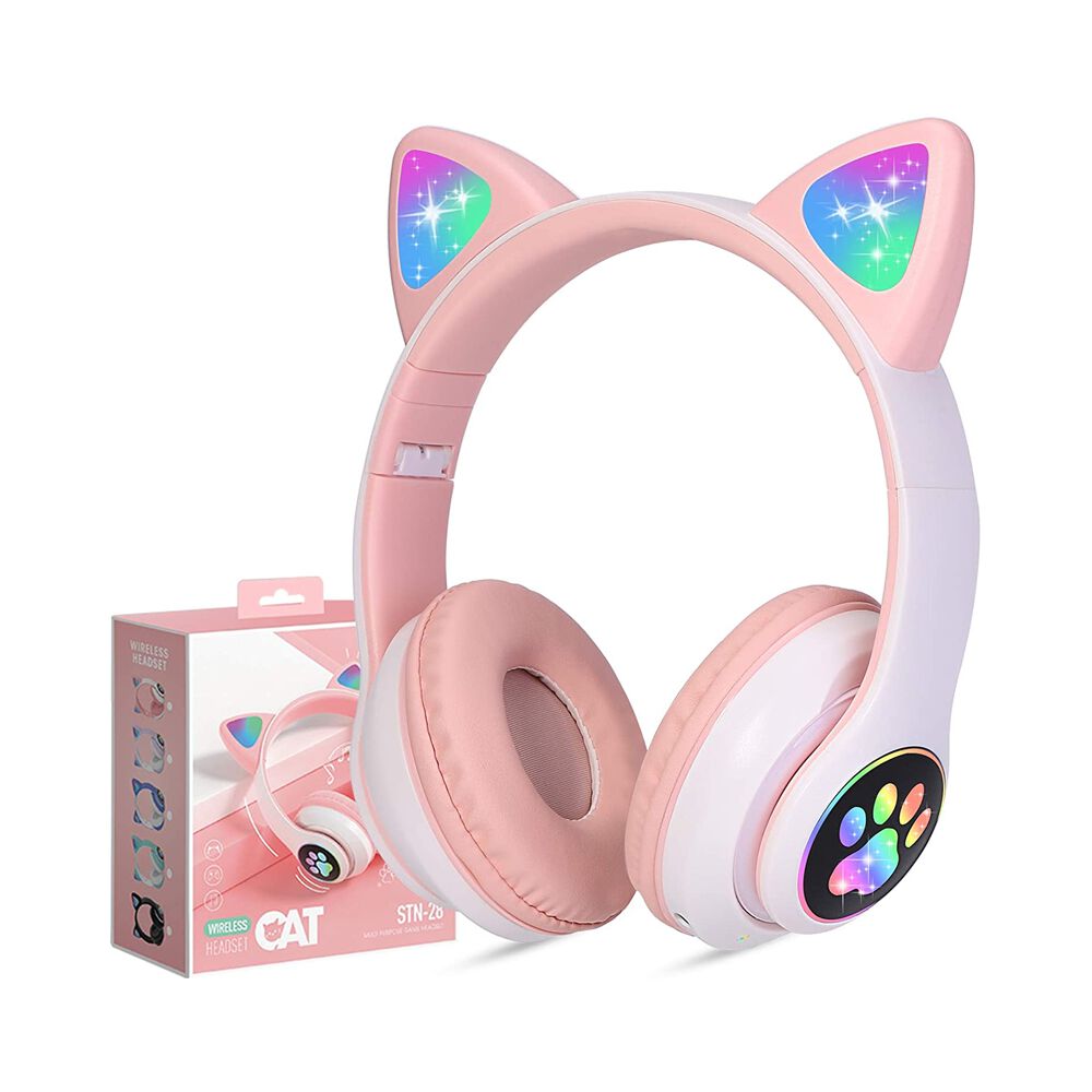 Audifono Para Ni&ntilde;os Monster Cool Kids Rosado Bt Ckbt02 image number 0.0